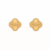Gold Cleef Earrings