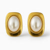 Faux Pearl Earrings