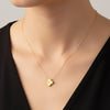 Gold Cleef Necklace
