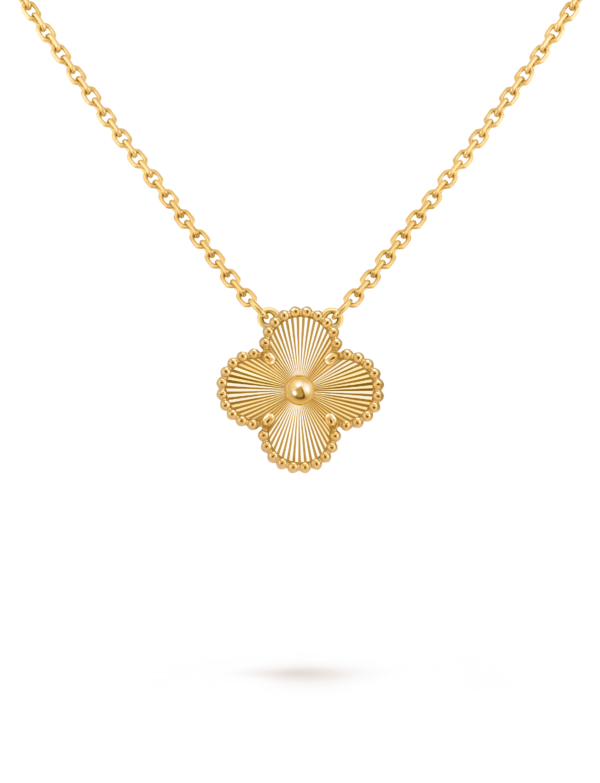 Gold Cleef Necklace